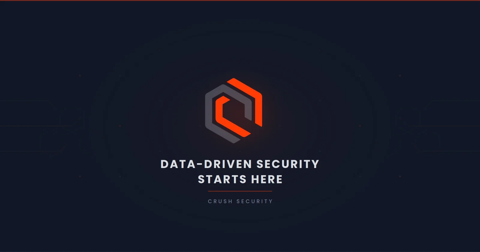 Data-Driven Security Starts Here